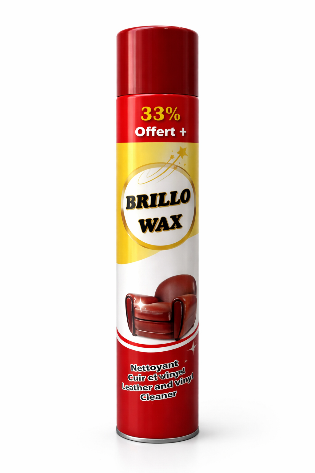 Lave Cuir Brillo Wax - Drogerie & Entretien maison| Supermarche Dakar-Senegal